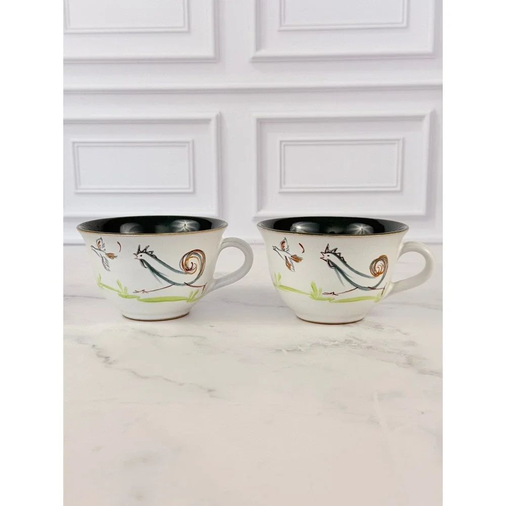 VTG PAIR (2) 1960s Denby England 
